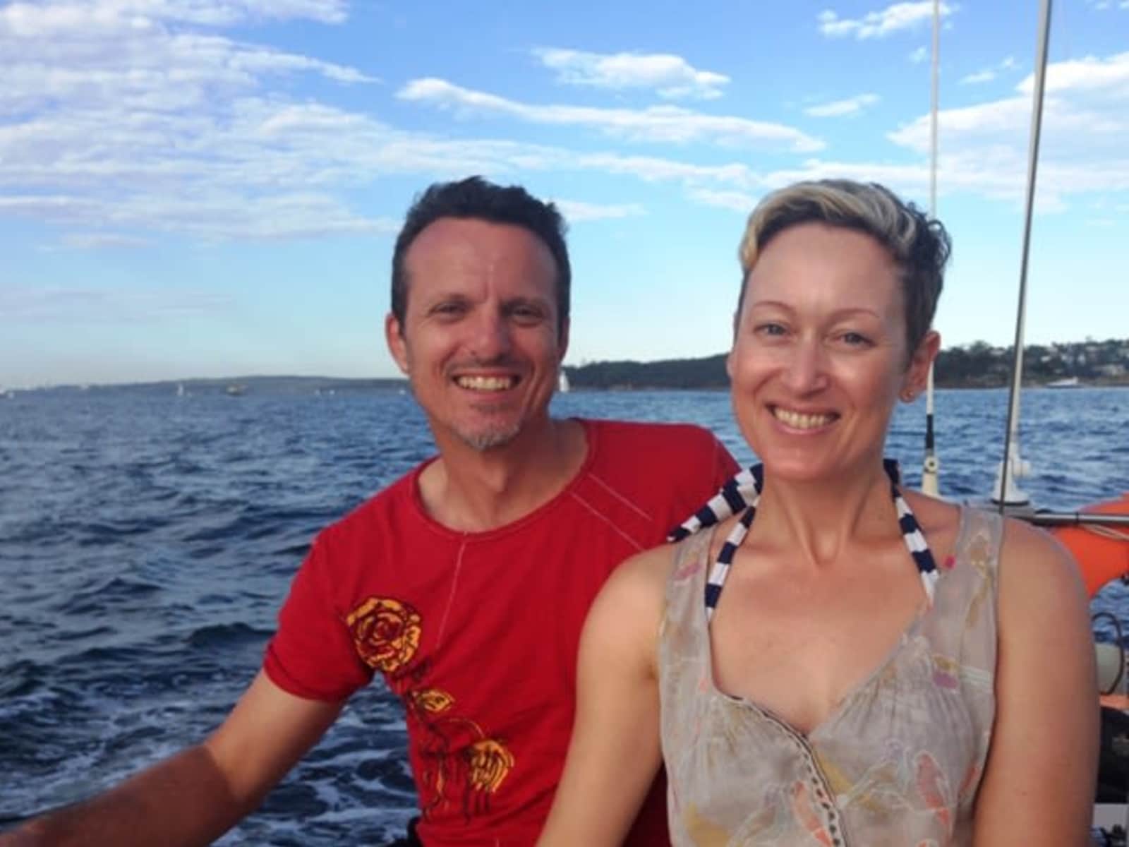 Emma & Roger from Sydney, New South Wales, Australia