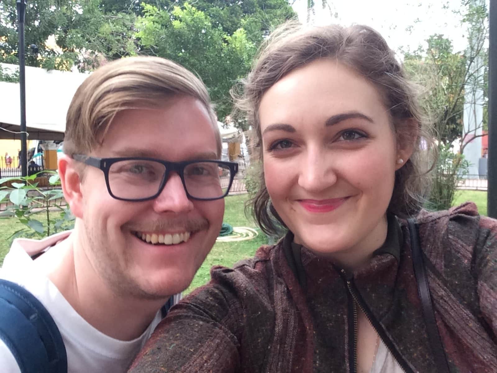 Caitlin & Dan from Edinburgh, United Kingdom