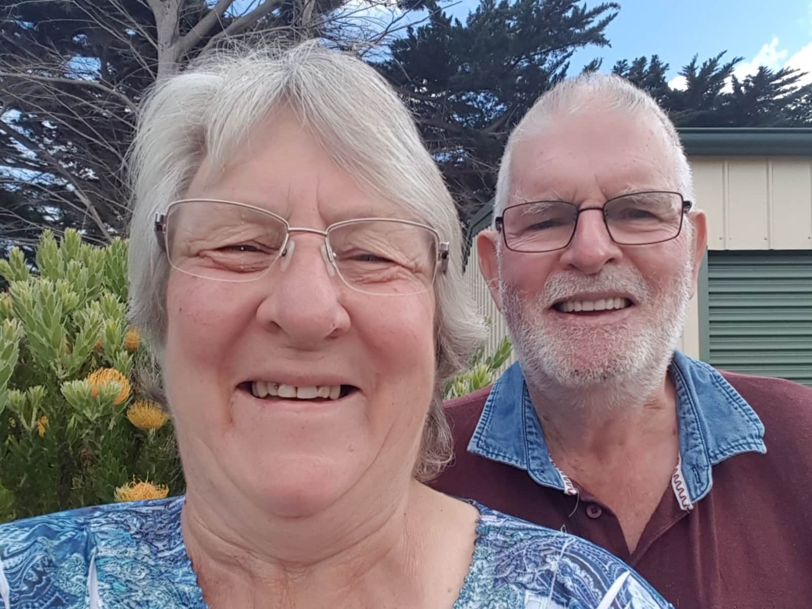 Libby & Doug from Whitemark, Tasmania, Australia