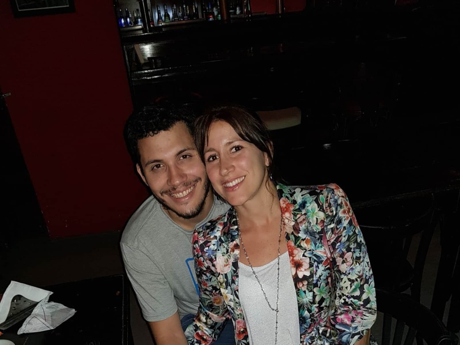 Julieta belén & Christian ariel from Hakusan, Japan