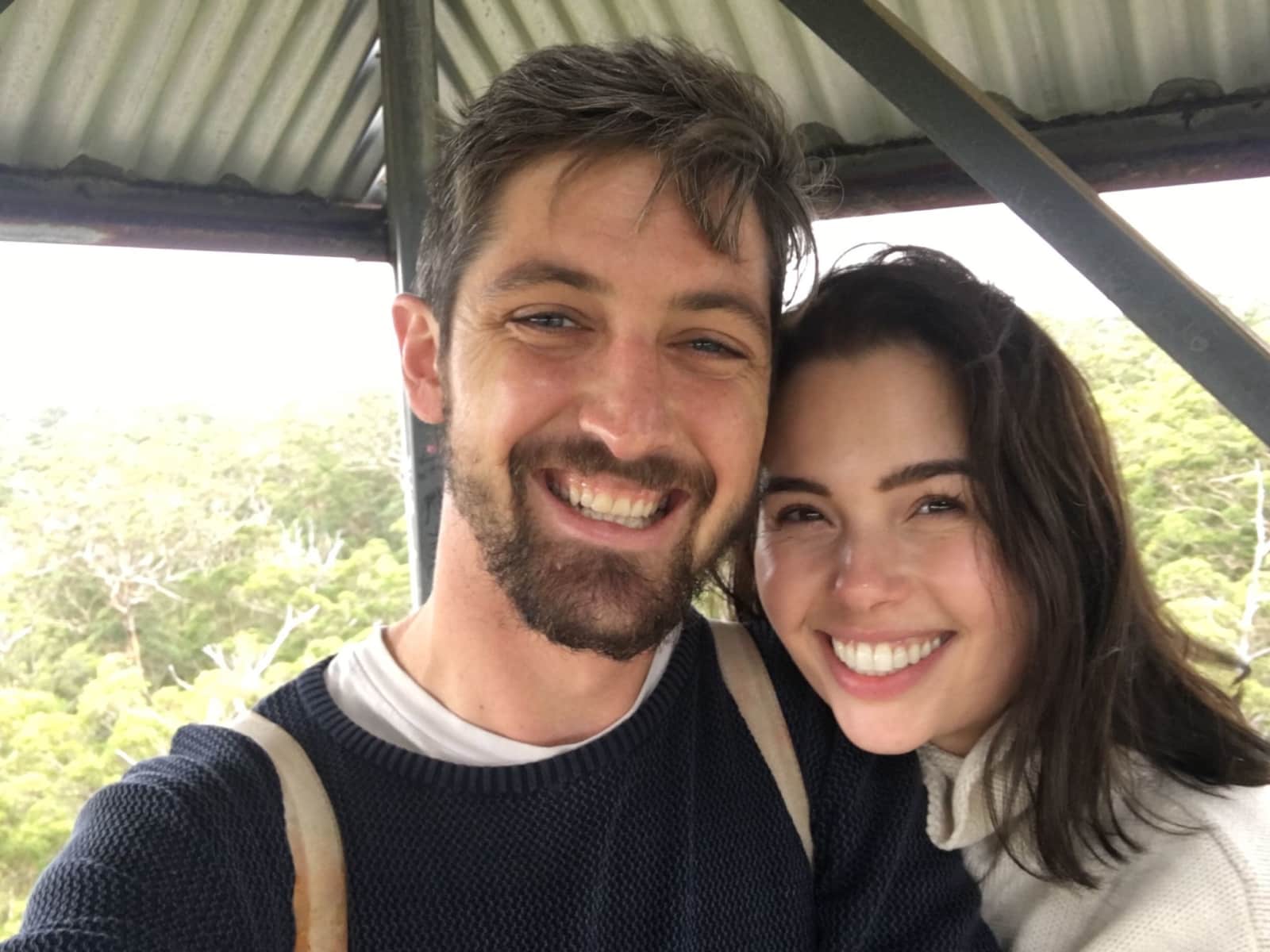 Alana & Aidan from Drumsite, Christmas Island
