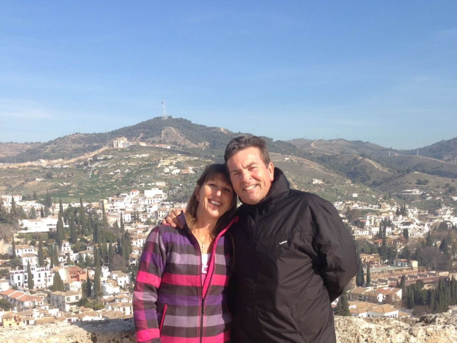 Jean & Mark from San Miguel de Salinas, Spain