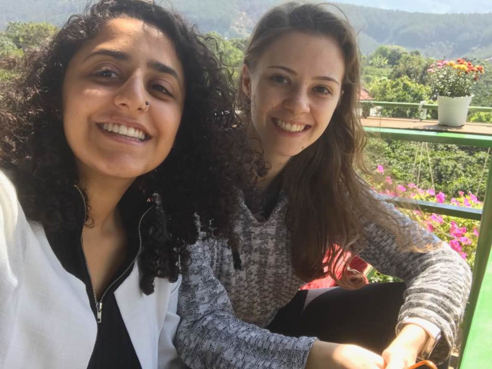 Demelza & Zainab from London, United Kingdom