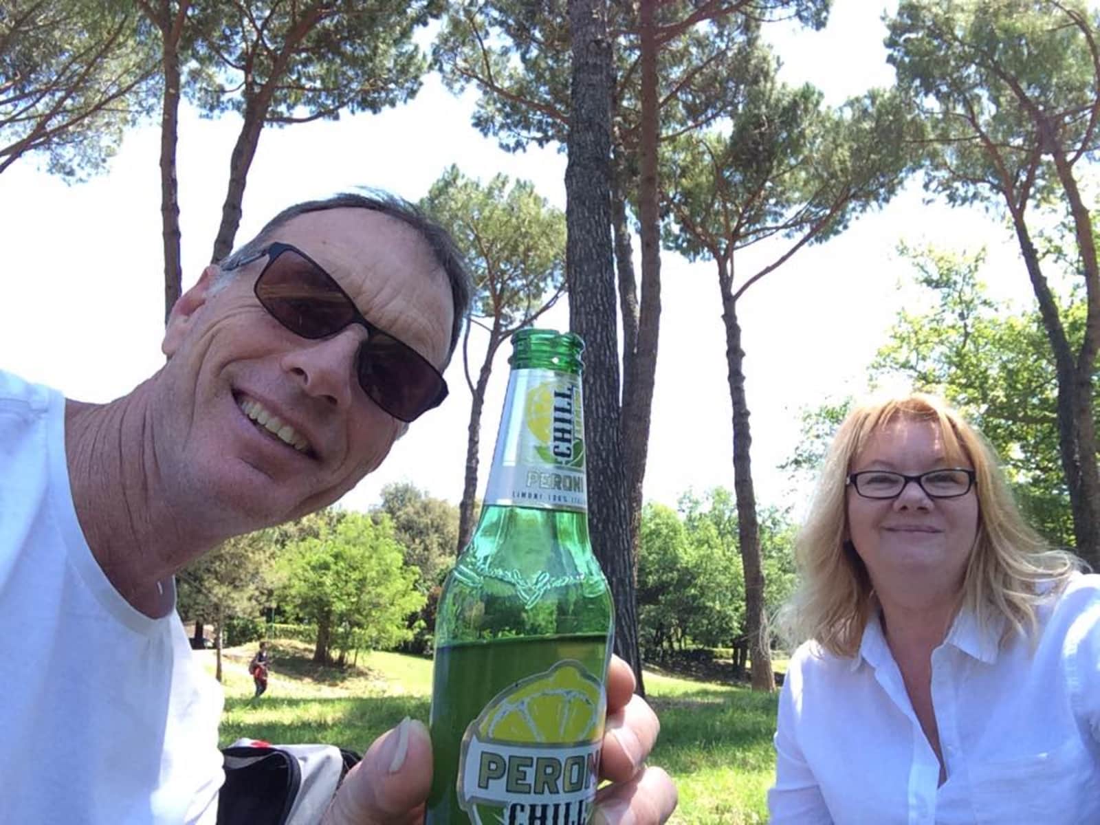 Cathy & Brett from Orange, New South Wales, Australia