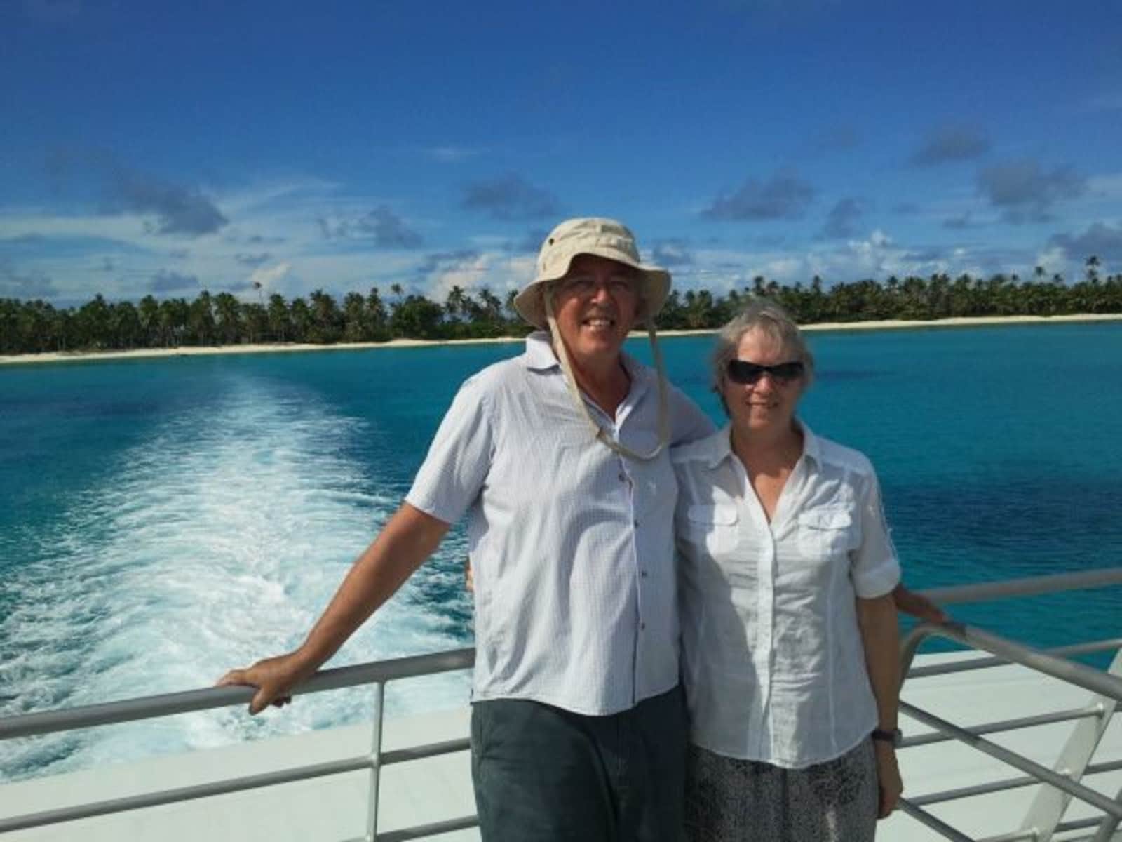Oenone & Mike from Opononi, New Zealand