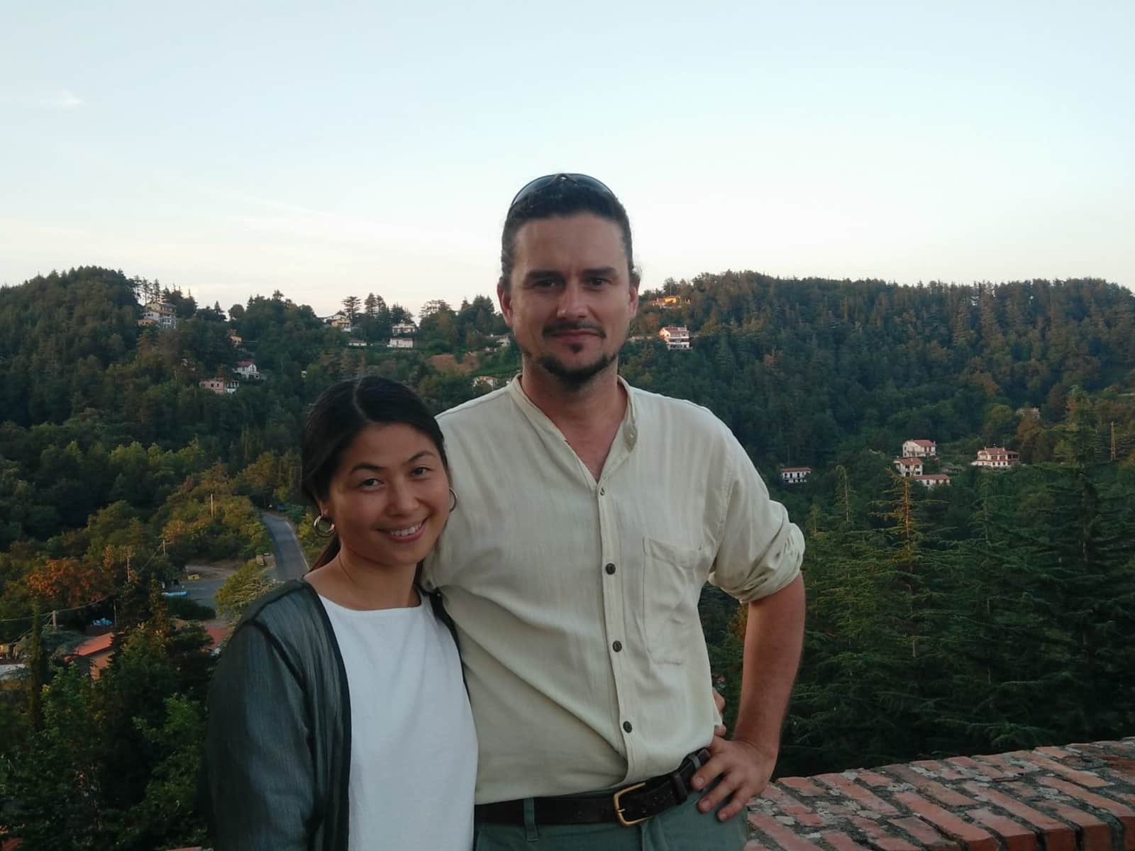 Weiwei & Paolo from Fosdinovo, Italy