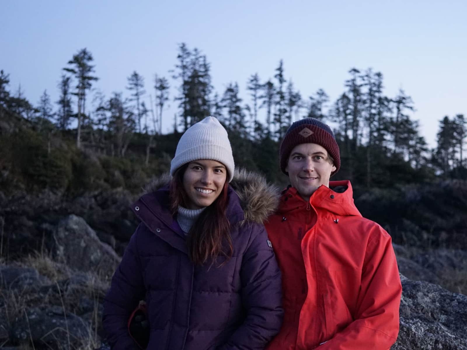 Caitlin & Geoff from Victoria, British Columbia, Canada