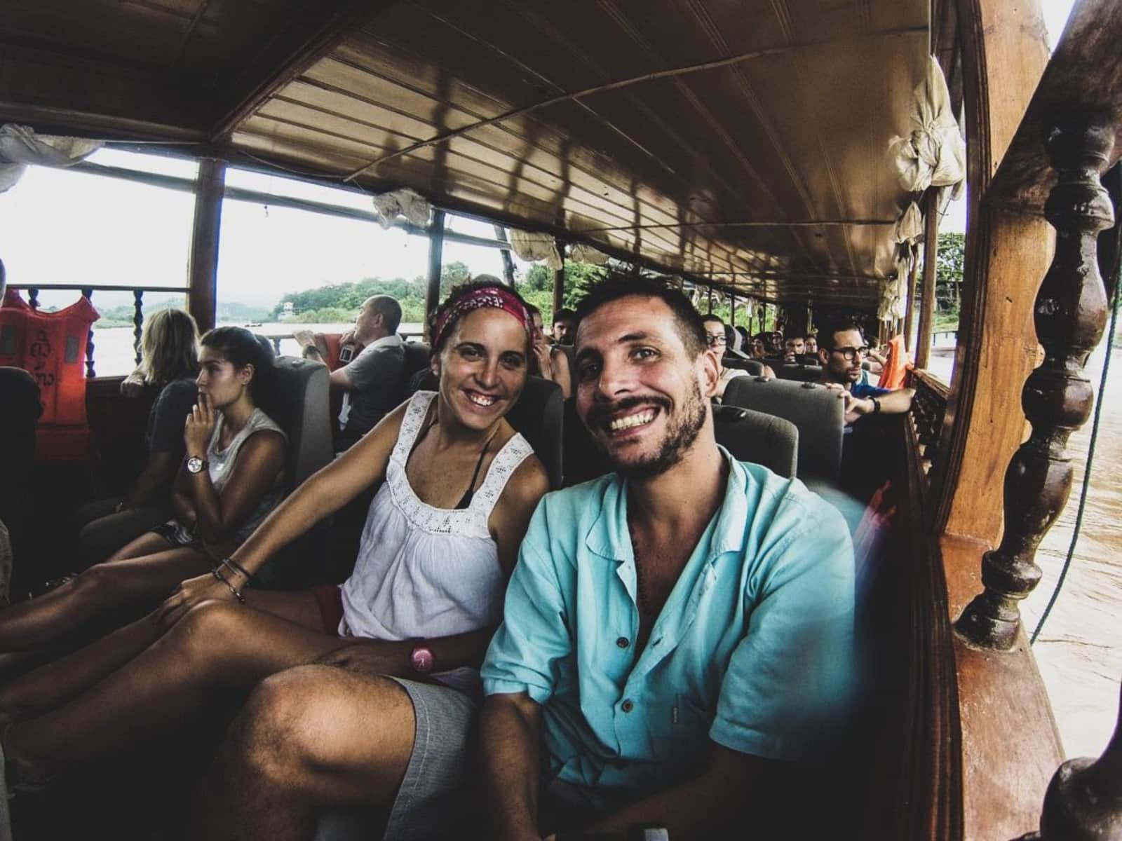 Mariana & Nicolás from Rome, Italy