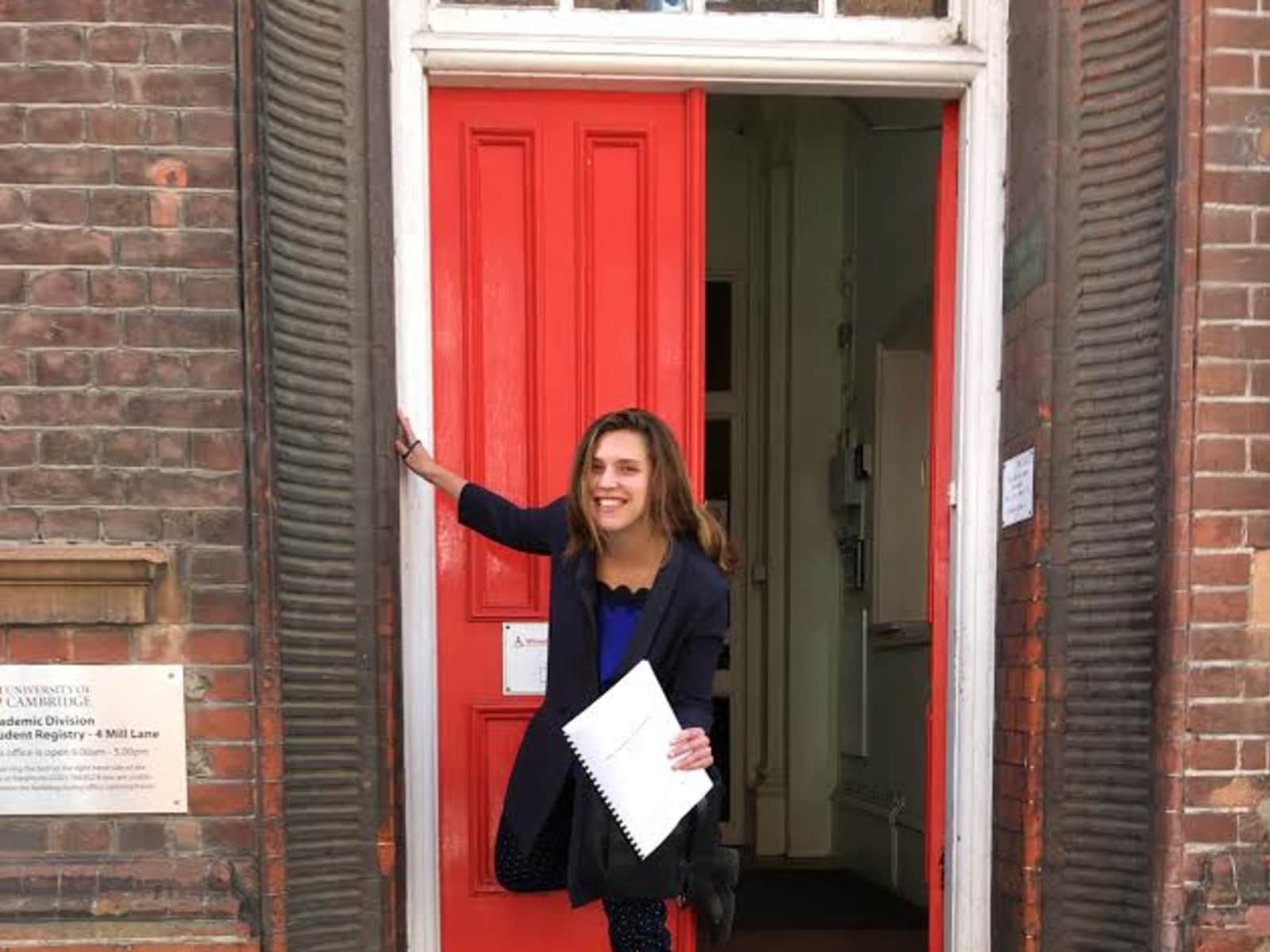 Alice from Cambridge, United Kingdom