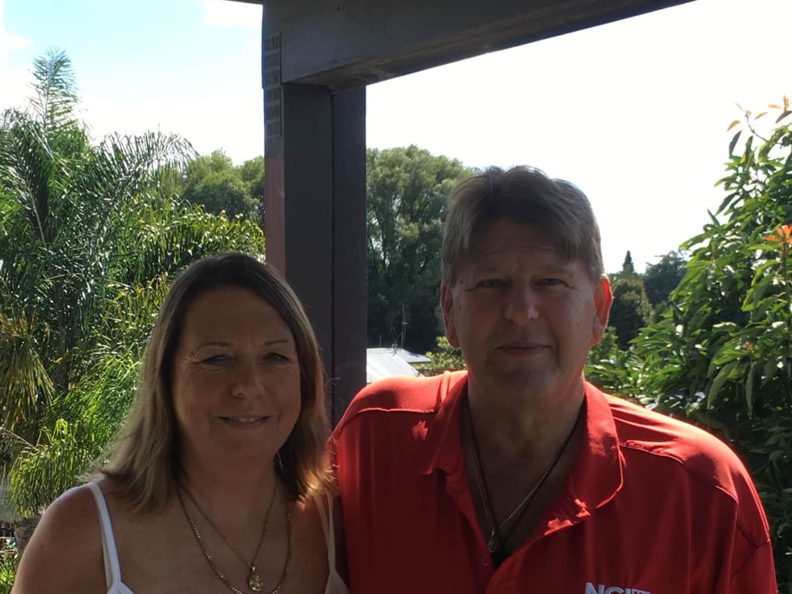 Gwenda & Gary from Hamilton, New Zealand