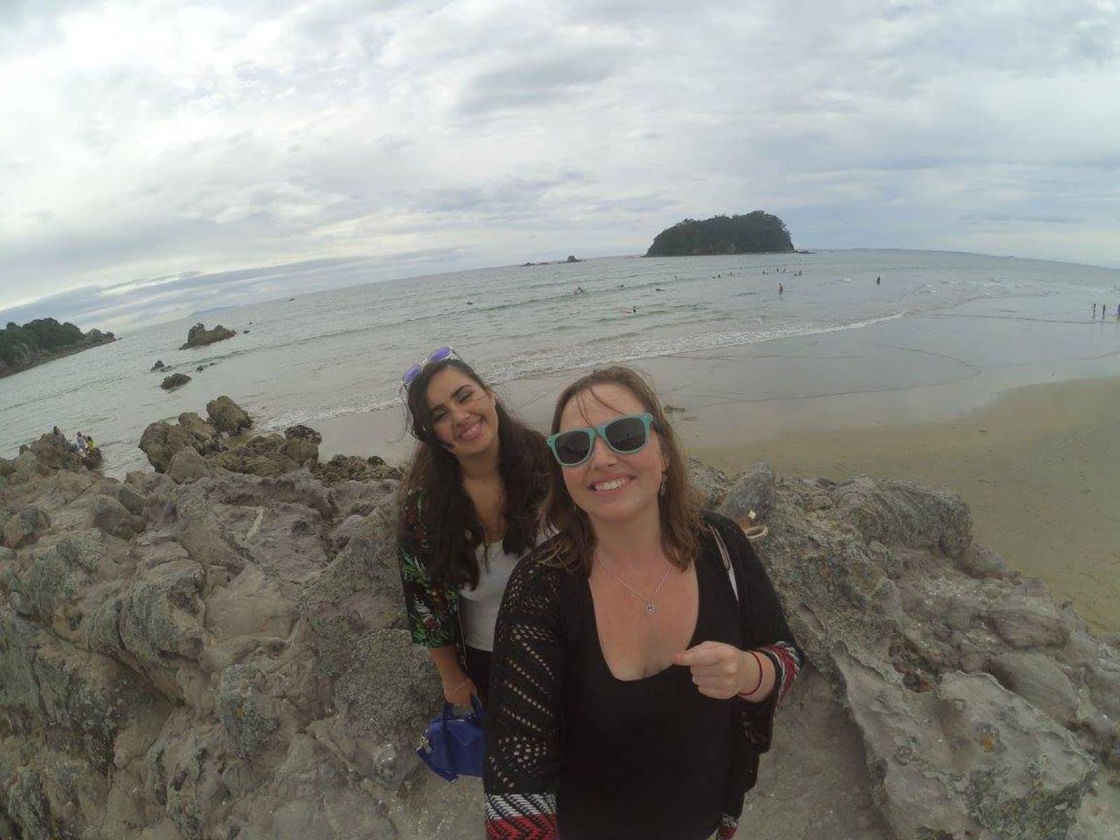 Emmanuelle & Lisa from Wellington, New Zealand