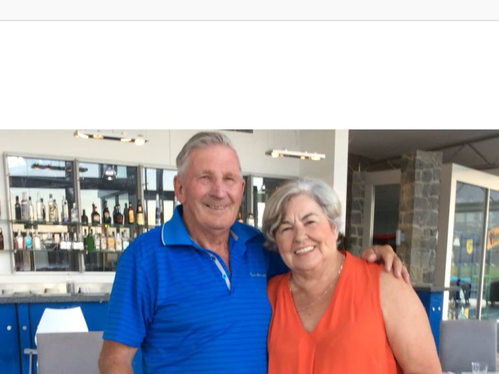 Jan & Ron from Launceston, Tasmania, Australia