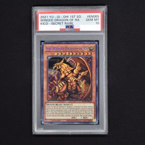 英語版 遊戯王 ラーの翼神竜 ファラオズシークレット PSA10