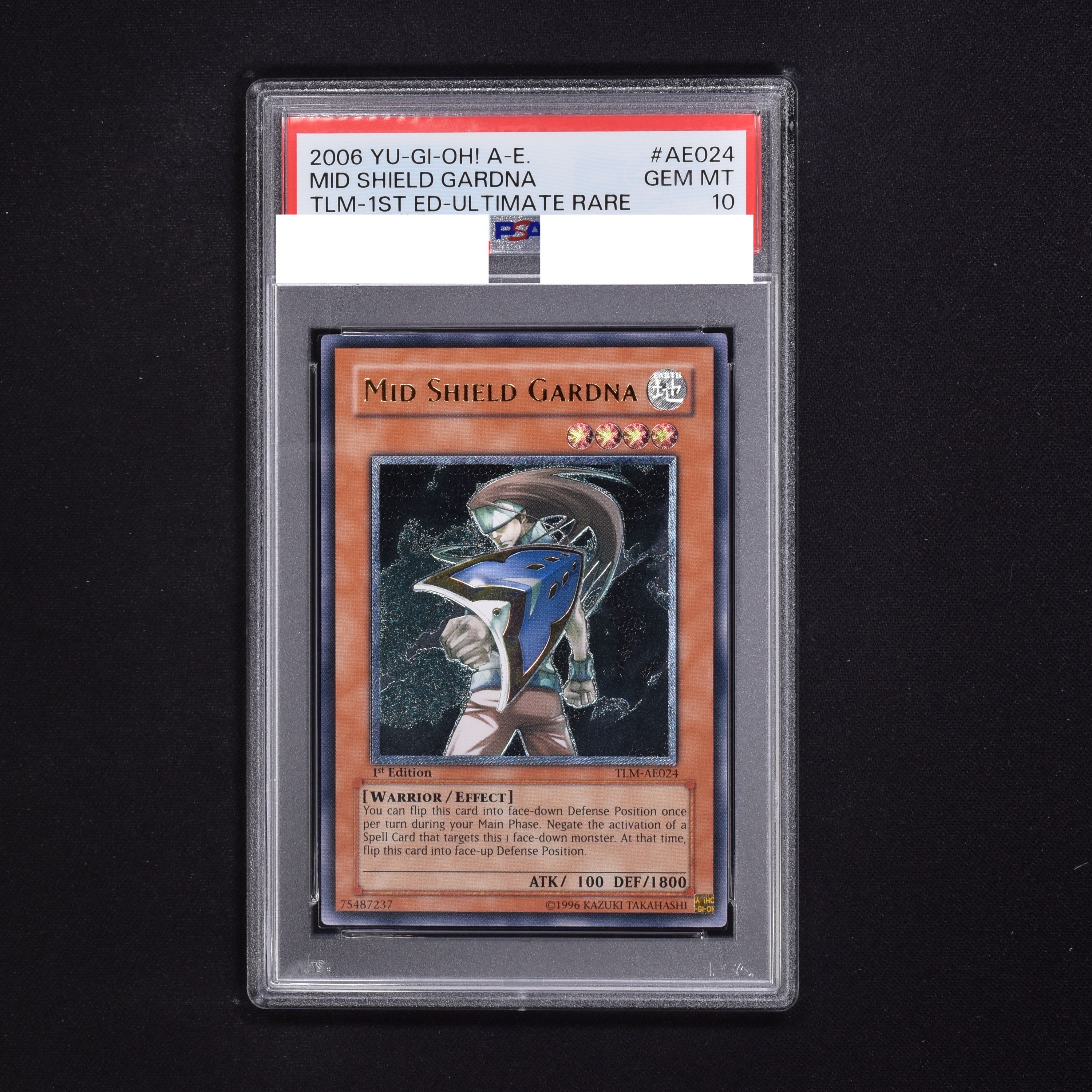 遊戯王 ミドル・シールド・ガードナー 旧アジア レリーフ PSA10 - 遊戯王