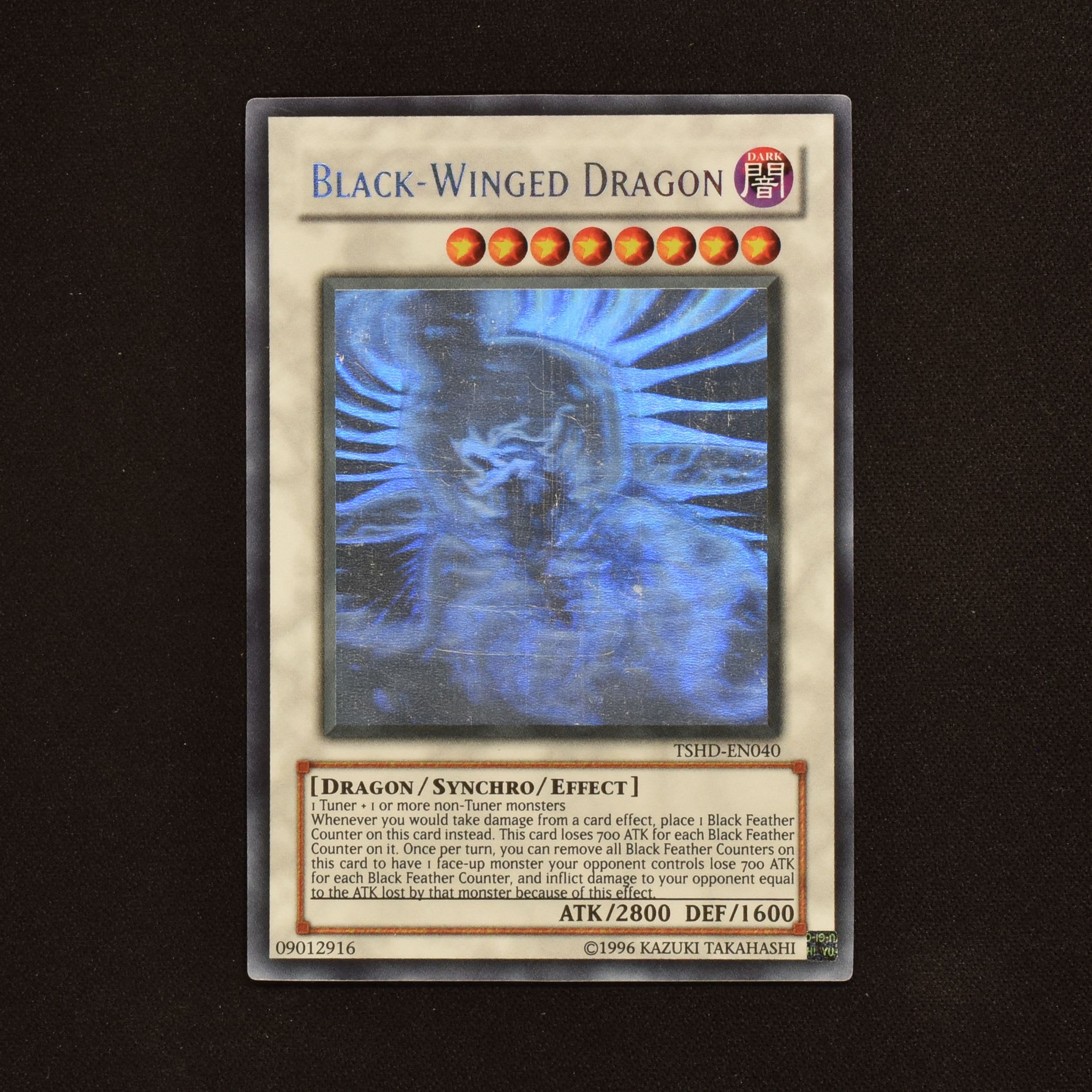 ブラックフェザードラゴン ホロ psa10-