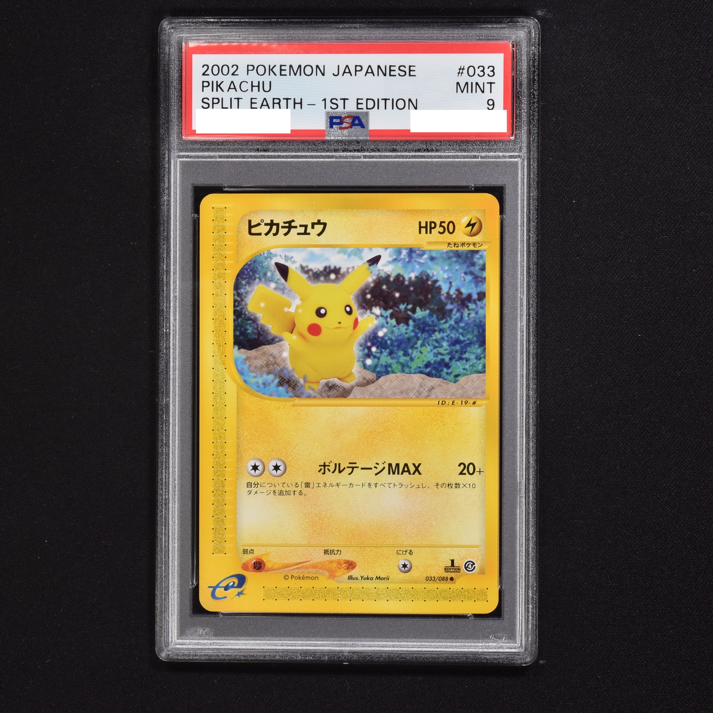 世界に24枚 PSA 10 ピカチュウ ポケモンカード SPLIT EARTH - ポケモン