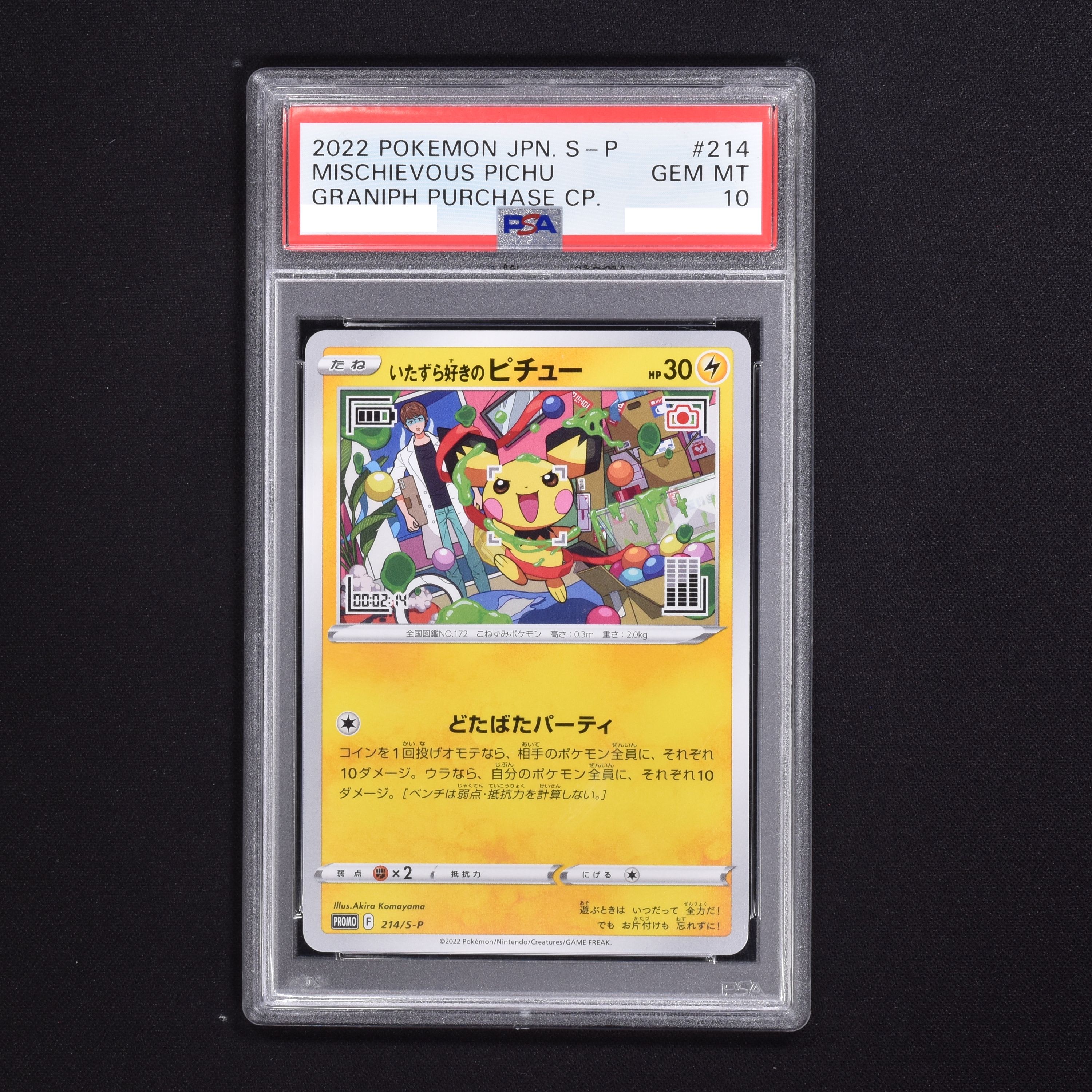 ポケモンカード いたずら好きのピチュー PSA10 2枚連番 - その他