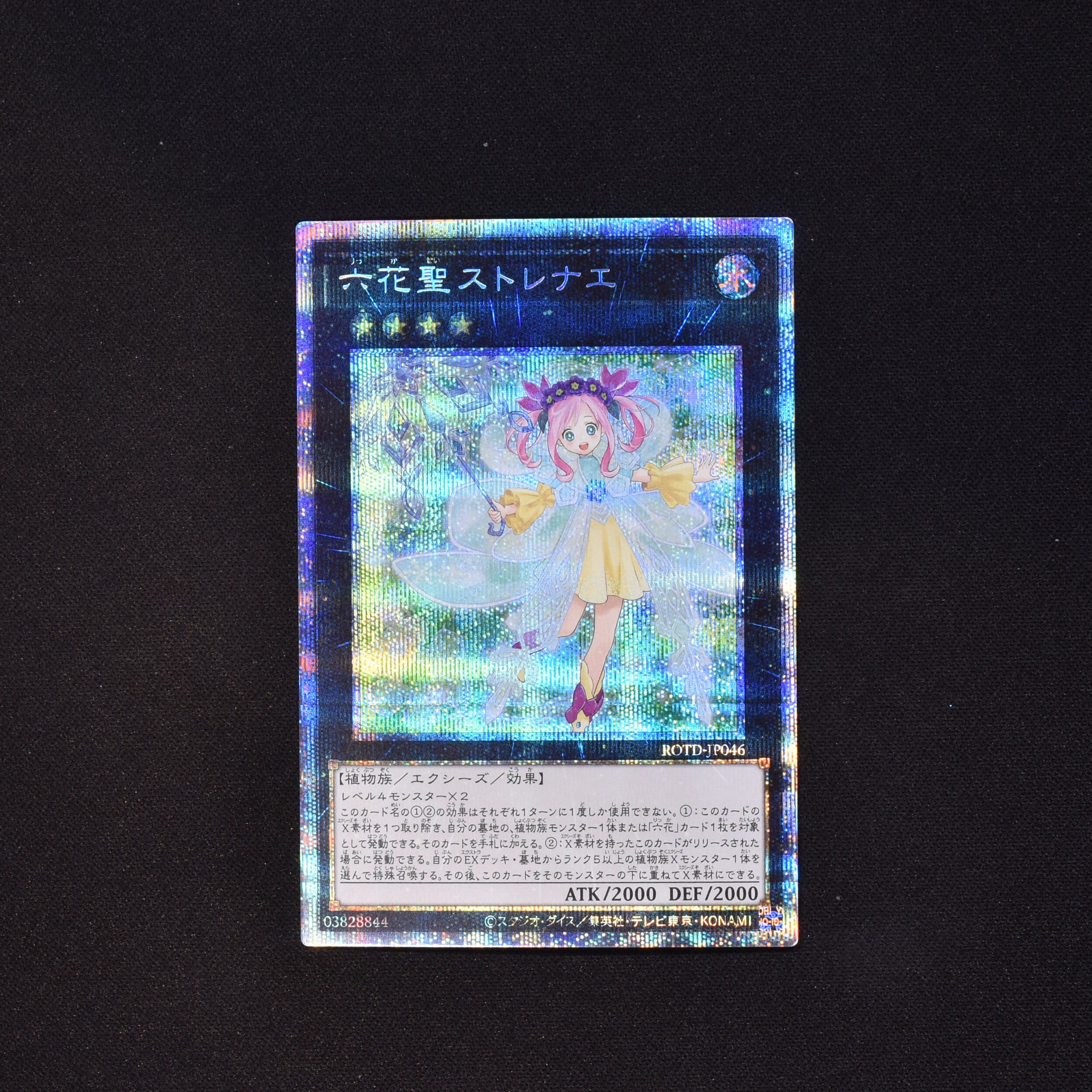 遊戯王 PSA10 六花聖ストレナエ プリズマティックシークレットレア