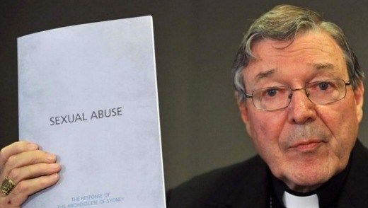 George Pell takes the wrap for the Church’s homosexual priests . . . and their sins