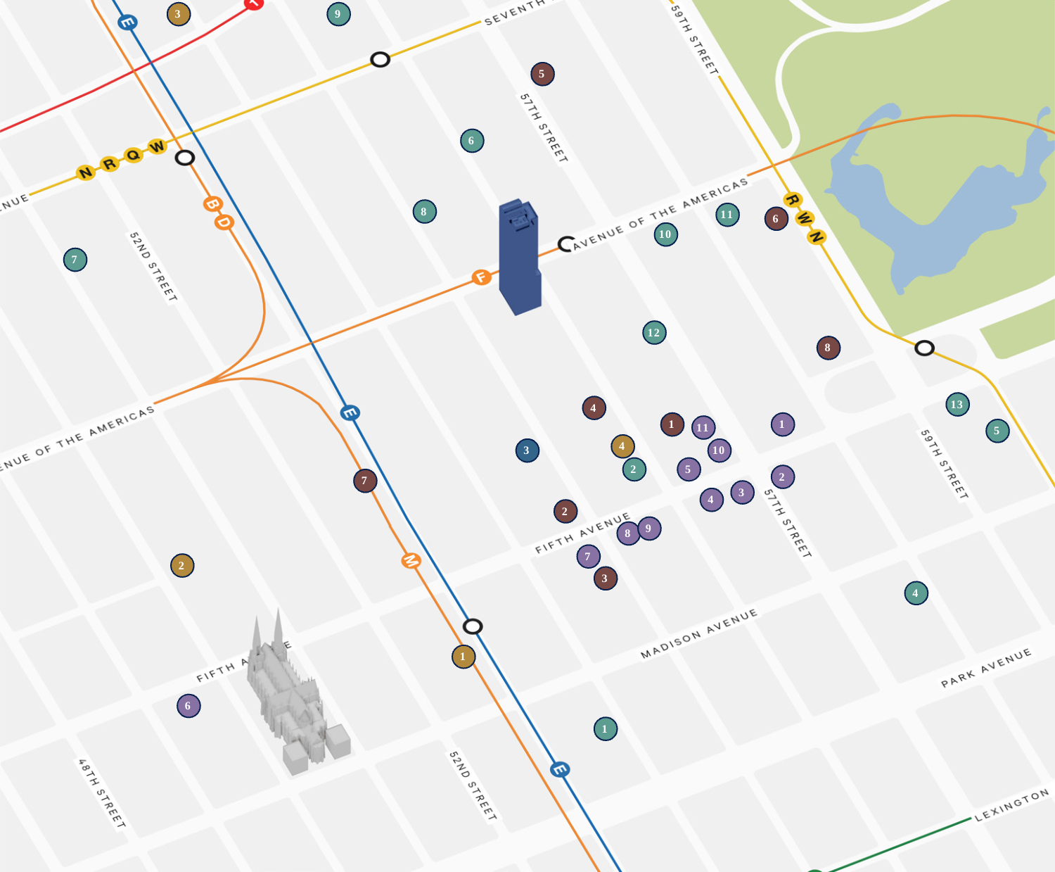 <p class="text-size-header-40" textalign="left"><span class="text-size-header-40">Premier Location</span></p> at 1370 Avenue of the Americas