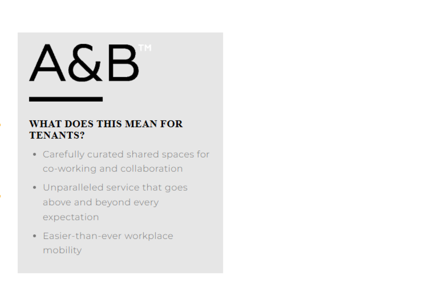 <p class="text-size-header-32"><strong>PROPERTY ACTIVITIES</strong></p> at Liberty Center - 1001 Liberty Avenue