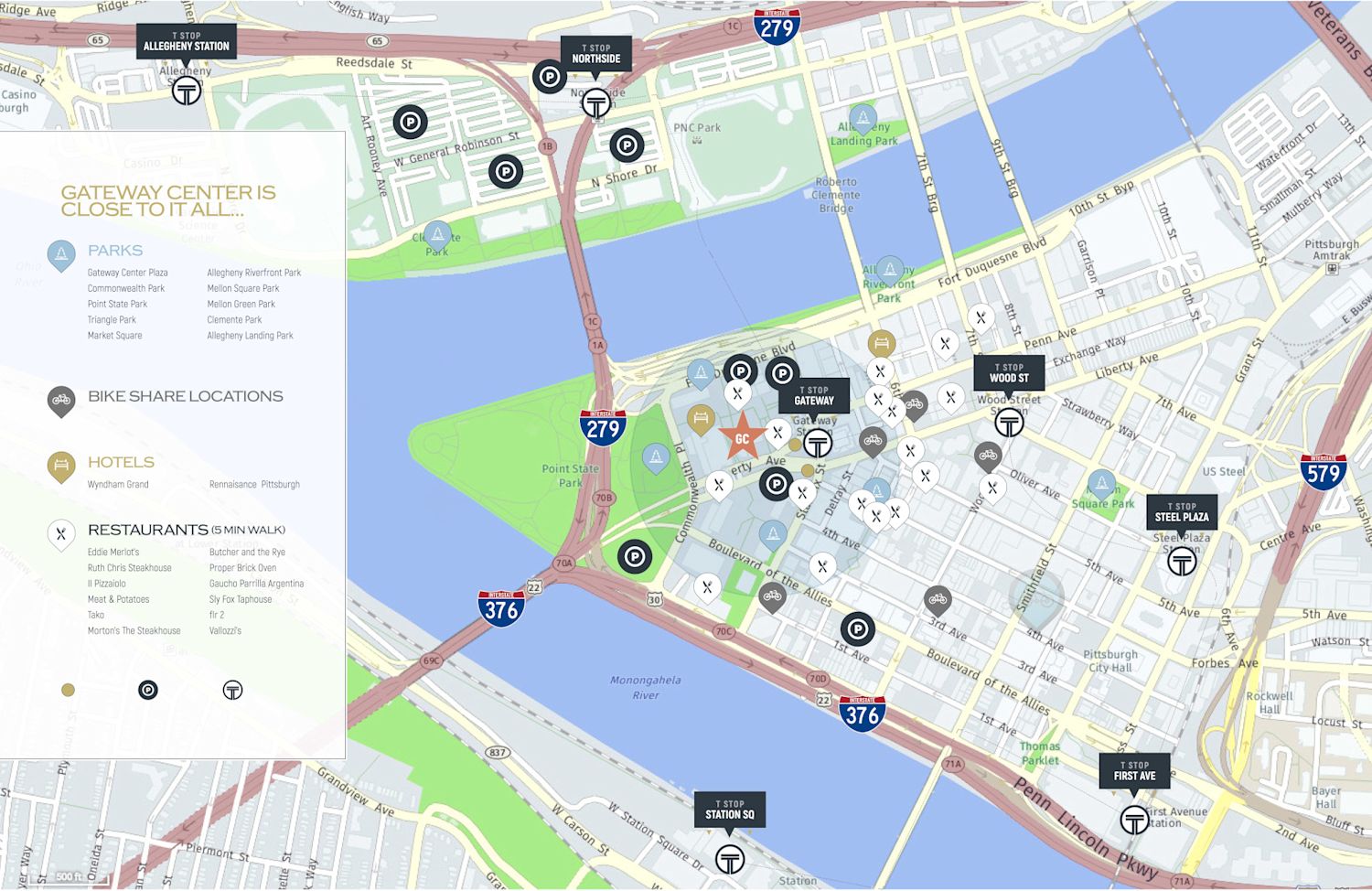 Title at Gateway Center - 420 Fort Duquesne Boulevard