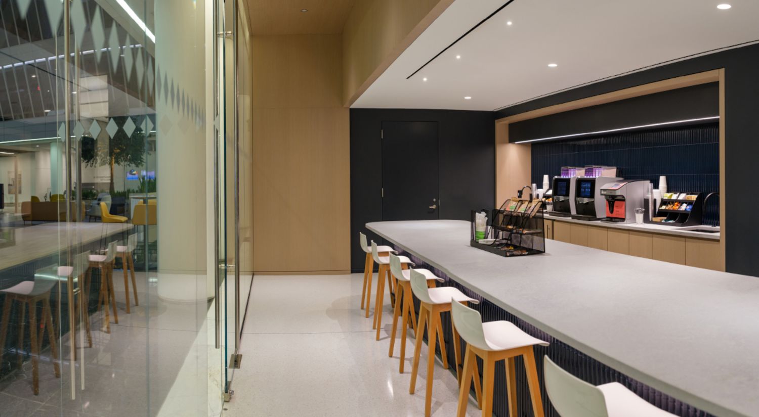 <p class="text-size-header-32"><strong>REFRESH &amp; REFUEL A&amp;B CAFÈ</strong></p> at The Warner Building - 1299 Pennsylvania Avenue Northwest