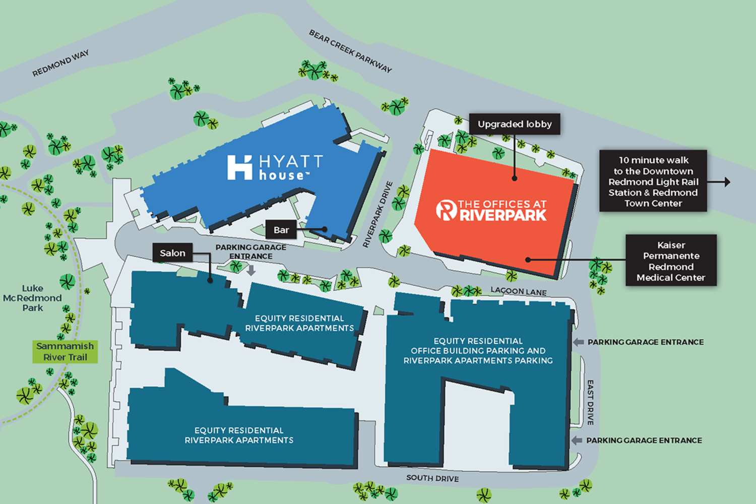 <p class="text-size-header-32" textalign="center" style="text-align: center">LOCATION</p> at The Offices at Riverpark - 15809 Bear Creek Parkway