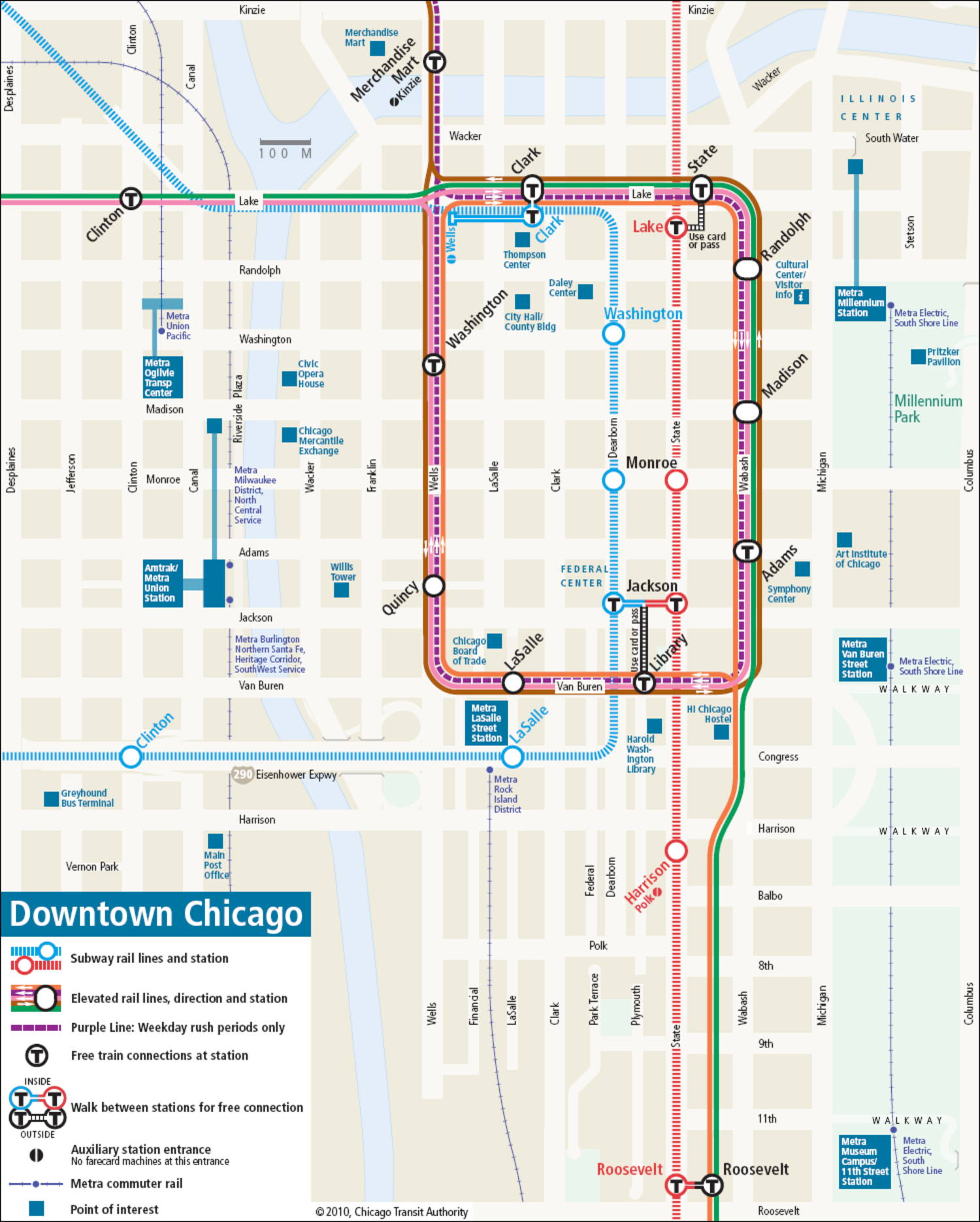 Title at 100 North Riverside Plaza