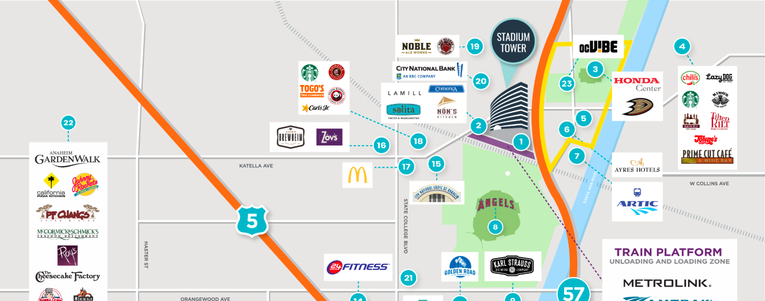 Title at Stadium Tower - 2400 East Katella Avenue