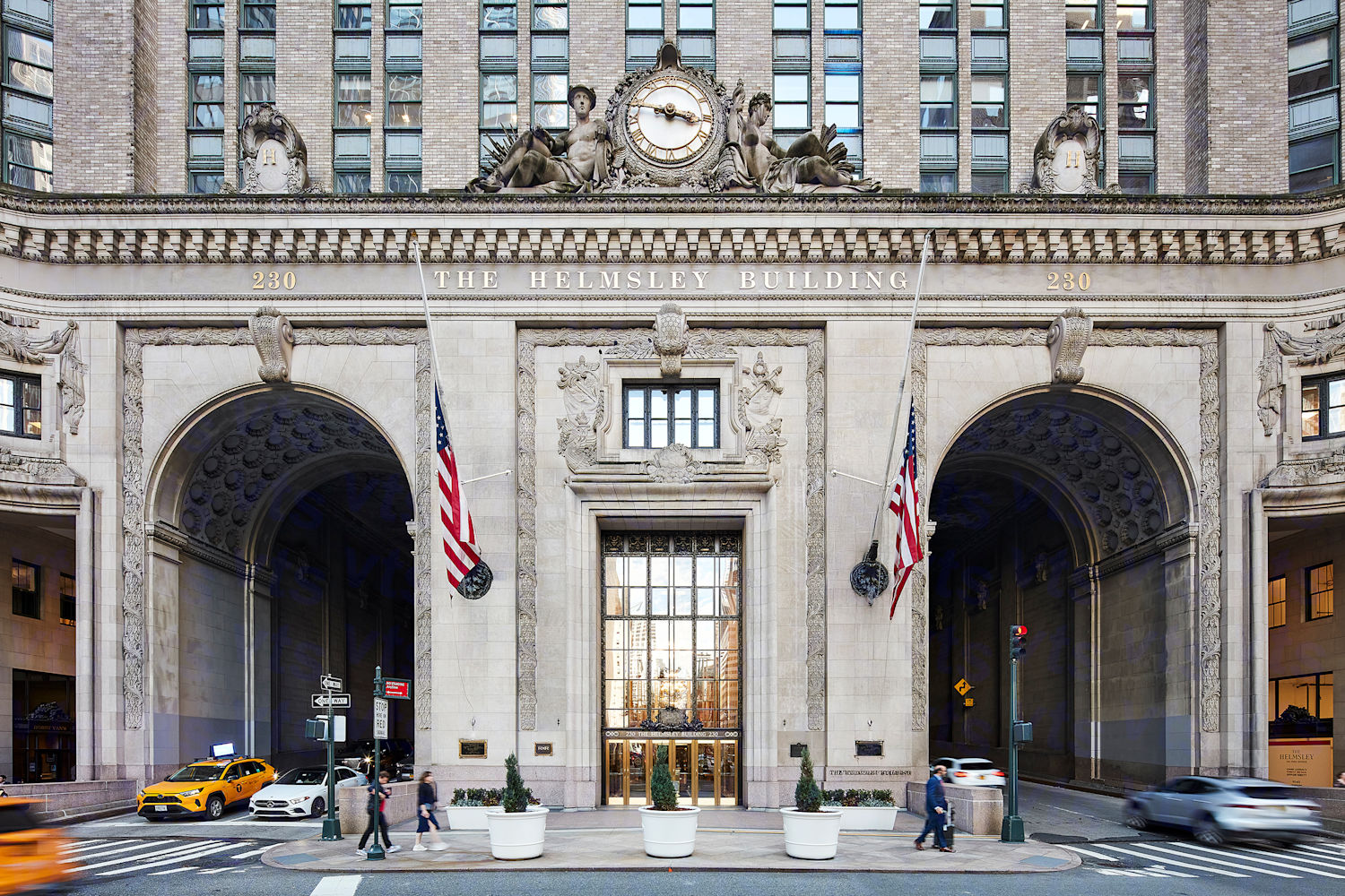 ベルナール・ビュッフェ、「NEW YORK-Park avenue」 230 Park Avenue, Grand Central Station, New York, NY 10169
