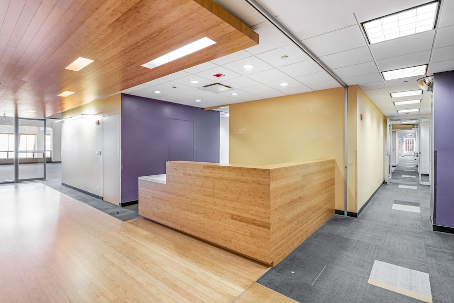 Reception area