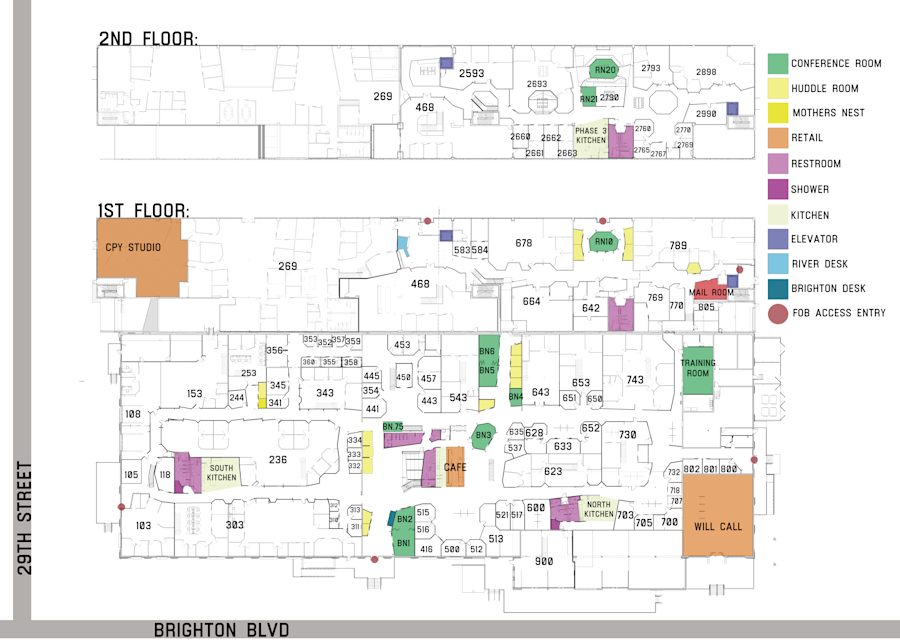 Listing image - Partial 1st Floor, Suite 900 - Fabrica RiNo - 3001 Brighton Boulevard