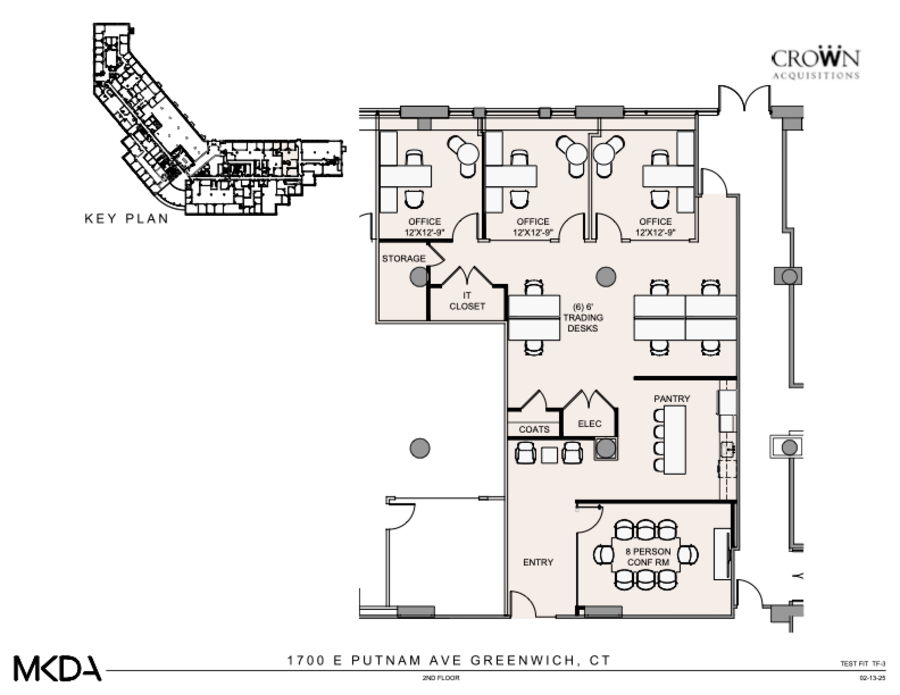 Listing image - Partial 2nd Floor, Suite 205 - 1700 East Putnam Avenue