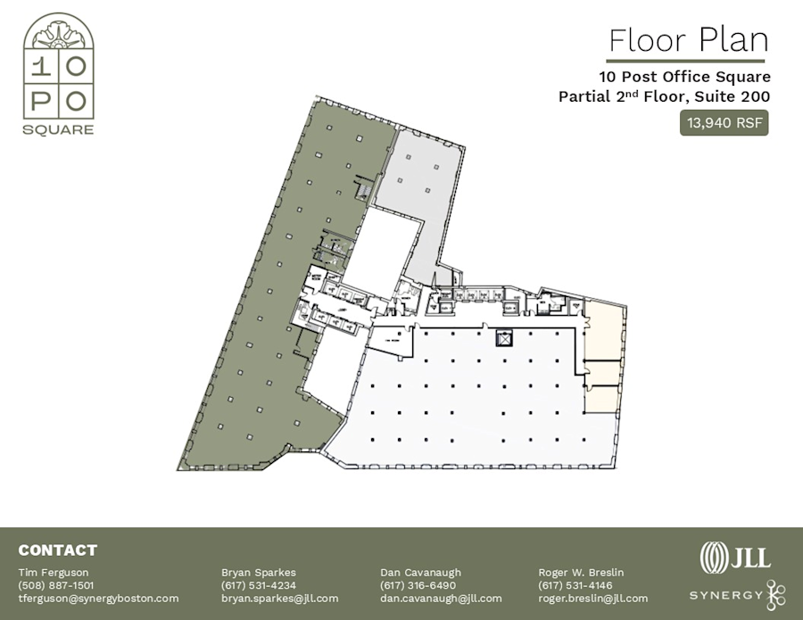 Floor plan - Entire N2, Suite N200 - 10 Post Office Square