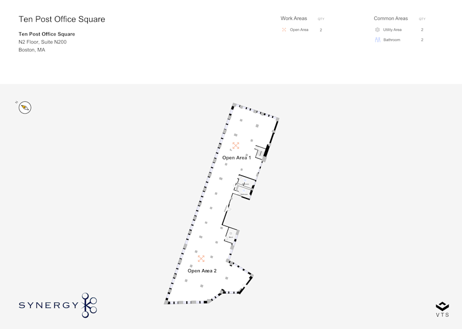 Floor plan - Entire N2, Suite N200 - 10 Post Office Square