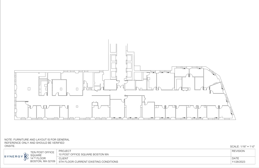 Floor plan - Entire N5, Suite N510 - 10 Post Office Square