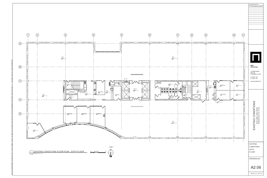 Floor plan - Entire 6th Floor, Suite 6th Floor - 2000 Park Lane Drive