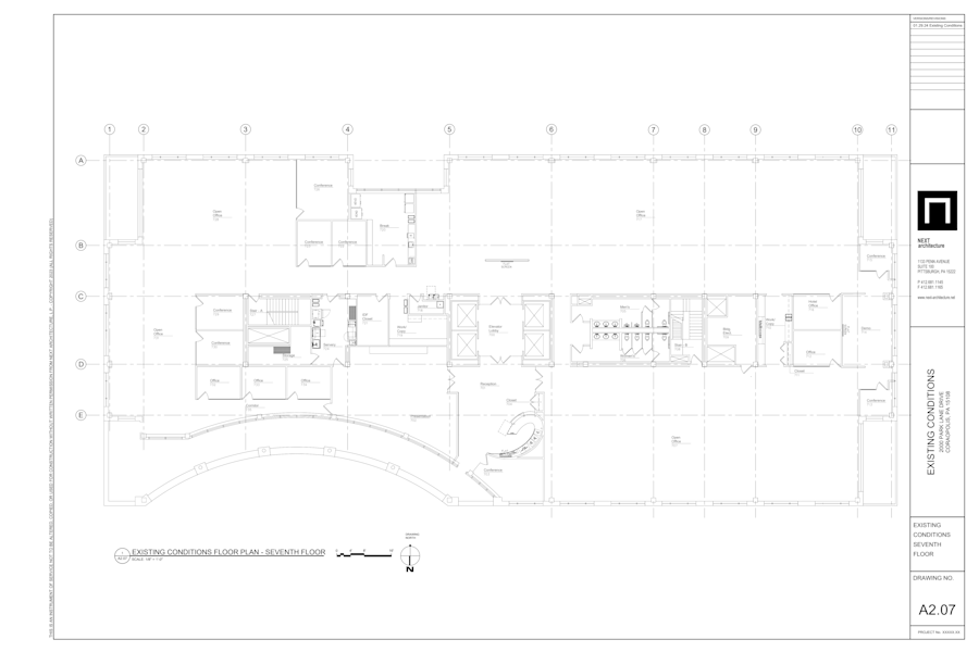 Floor plan - Entire 7th Floor, Suite 7th Floor - 2000 Park Lane Drive