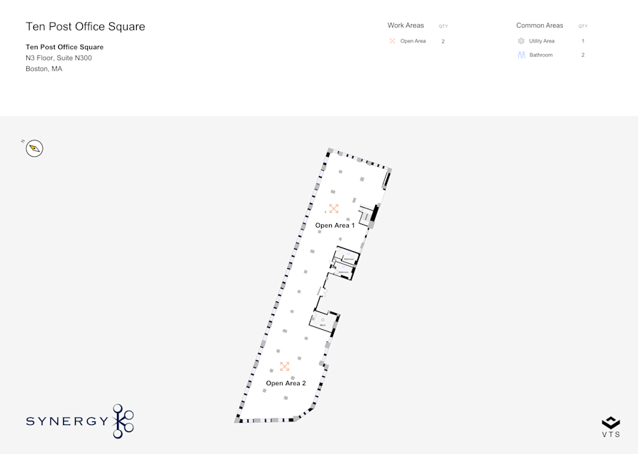 Floor plan - Entire N3, Suite N300 - 10 Post Office Square