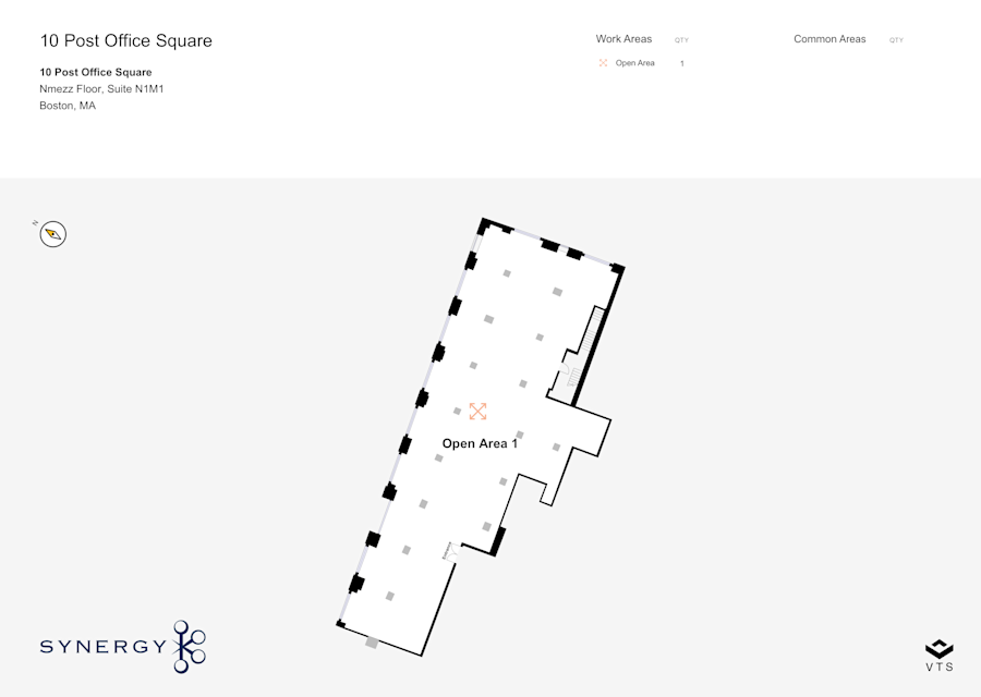 Floor plan - Partial Nmezz, Suite N1M1 - 10 Post Office Square