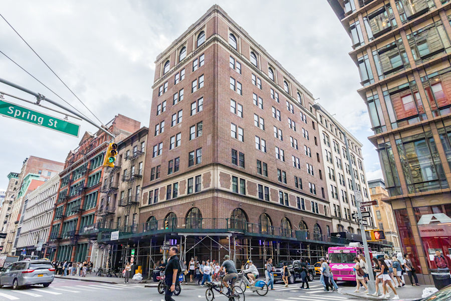 ベルナール・ビュッフェ「NEW YORK-Downtown Broadway」 ベルナール