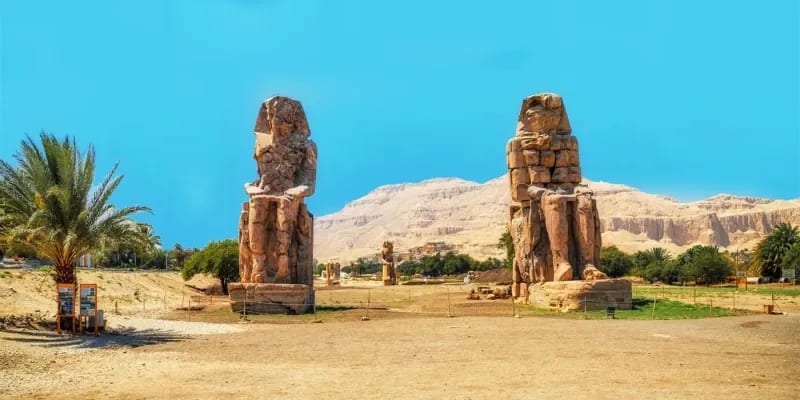 Memnon Statues | Budget Nile Cruise | Egypt For Travel