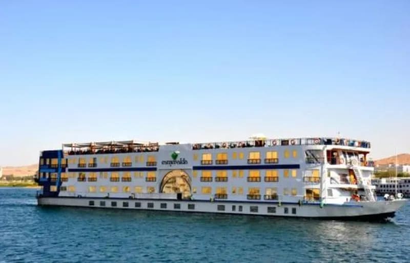 Esmeralda Nile Cruise 2026 — French Balcony Every Cabin | Library | Nightly Entertainment | Mon/Fri $949