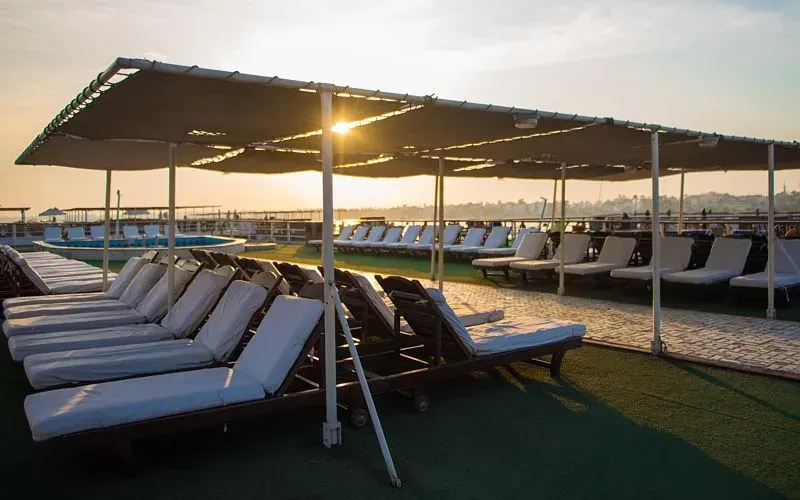 Sarah II Pool Deck Dining | Egypt For Travel