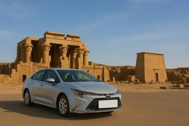 Aswan to Luxor road journey — early morning departure for the Luxor day tour from Aswan