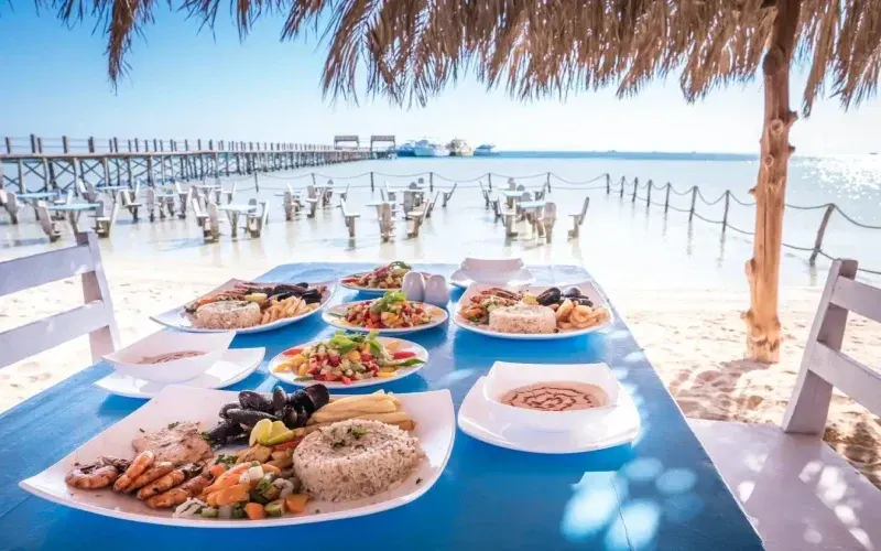 Lunch at Orange Bay