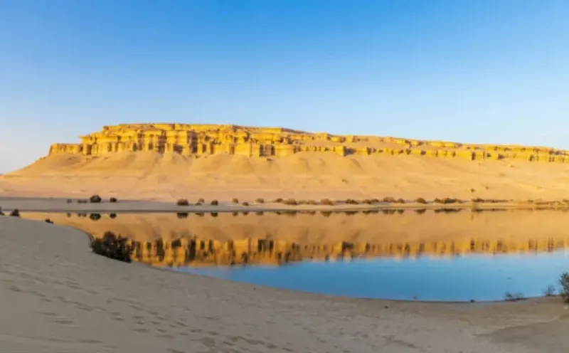 Lake Qarun Fayoum — remnant of ancient Lake Moeris, abundant waterbirds