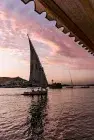 Paseo En Faluca Por el Nilo Al Atardecer En El Cairo