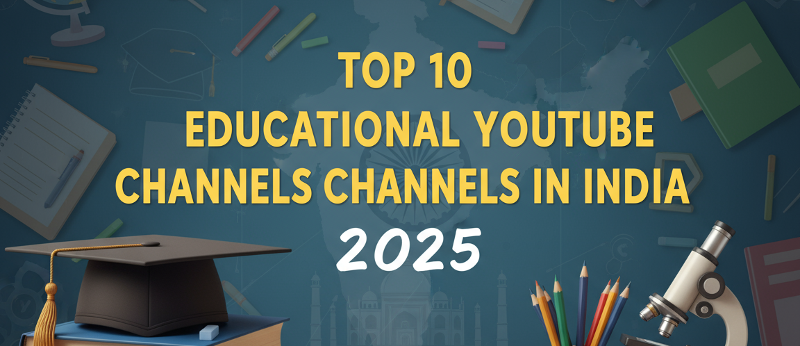 Top 10 Educational YouTube Channels in India 2025